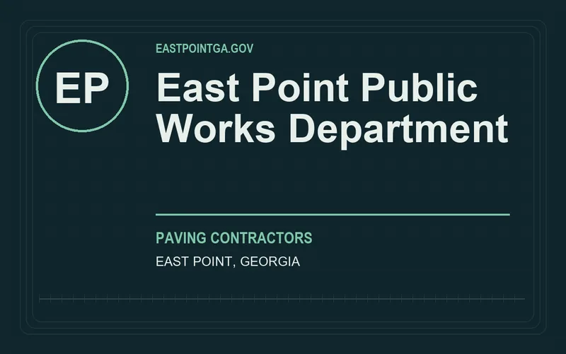 East Point Public Works Department in East Point, Georgia