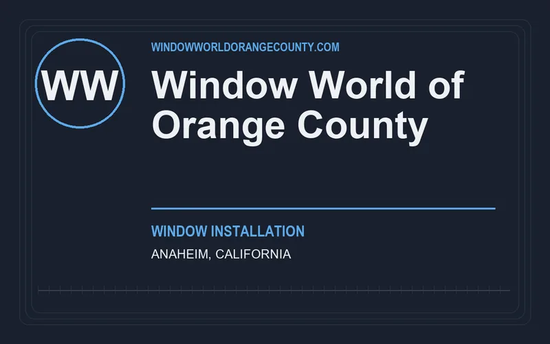 Window World of Orange County in Anaheim, California