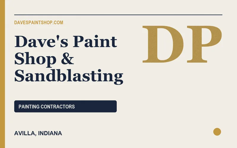 Dave's Paint Shop & Sandblasting in Avilla, Indiana