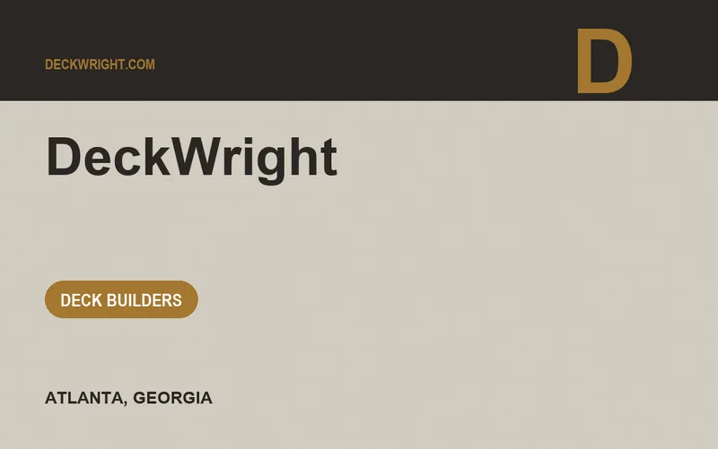 DeckWright in Atlanta, Georgia
