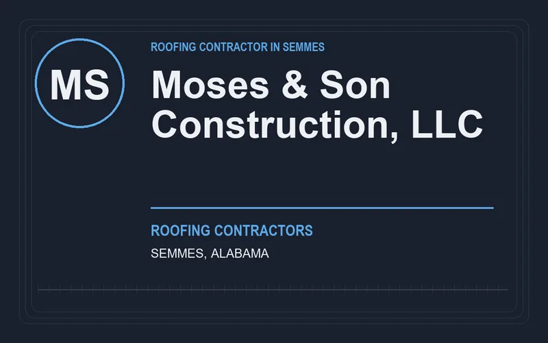 Moses & Son Construction, LLC in Semmes, Alabama