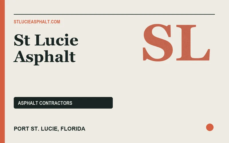 St Lucie Asphalt in Port St. Lucie, Florida