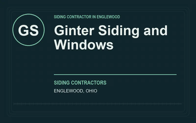 Ginter Siding and Windows in Englewood, Ohio