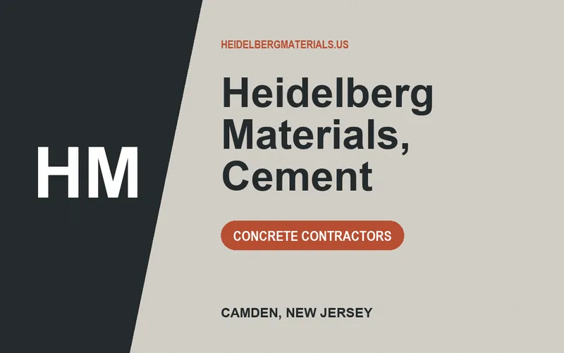 Heidelberg Materials, Cement in Camden, New Jersey