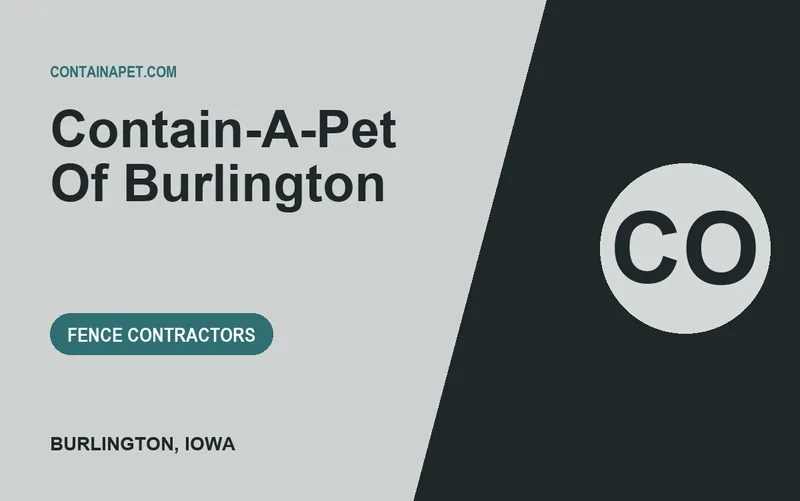 Contain-A-Pet Of Burlington in Burlington, Iowa