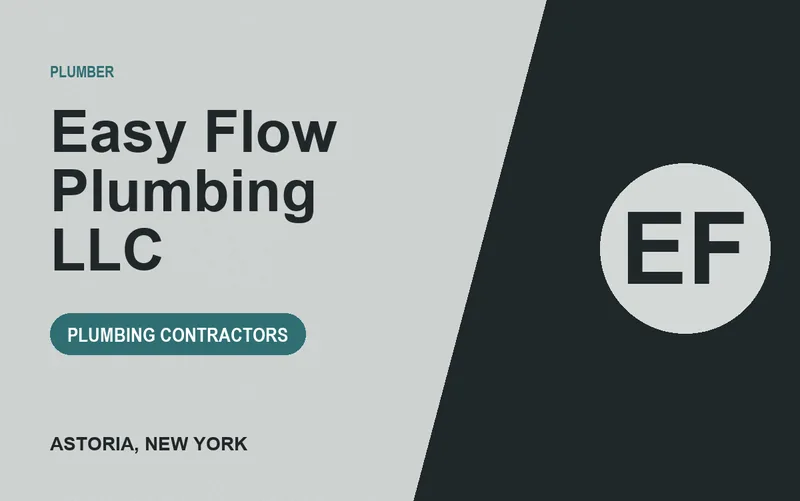 Easy Flow Plumbing LLC in Astoria, New York
