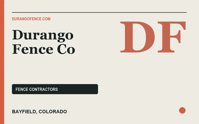 Durango Fence Co in Bayfield, Colorado