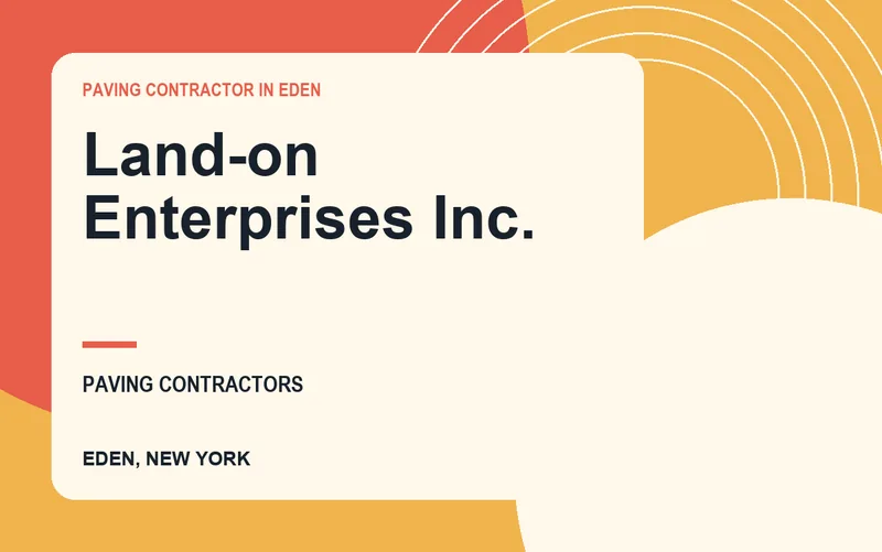Land-on Enterprises Inc. in Eden, New York
