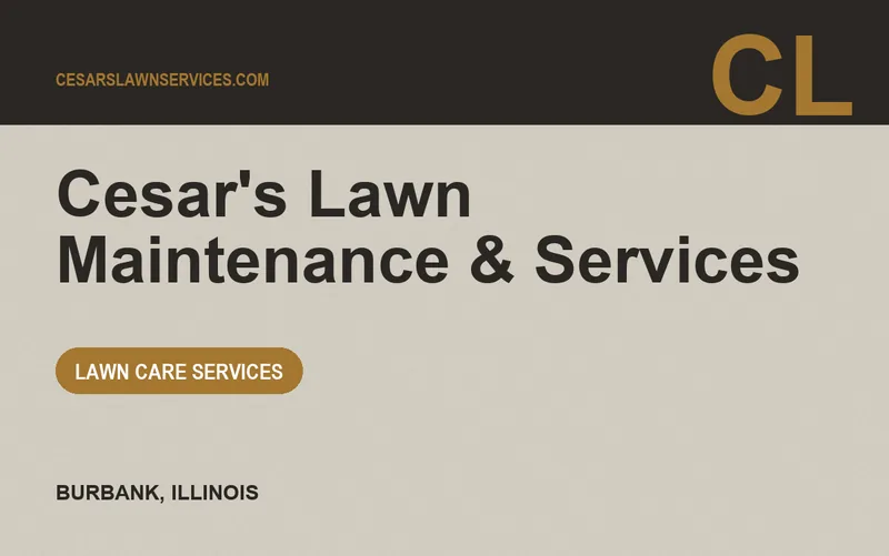 Cesar's Lawn Maintenance & Services in Burbank, Illinois