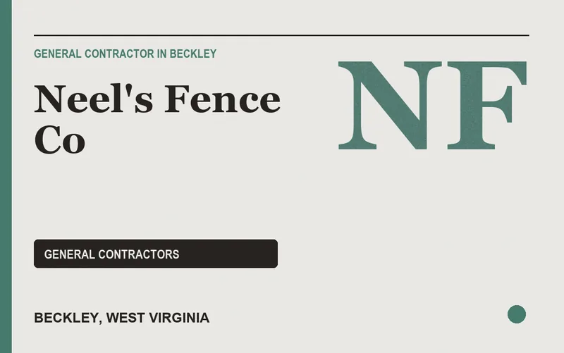 Neel's Fence Co in Beckley, West Virginia