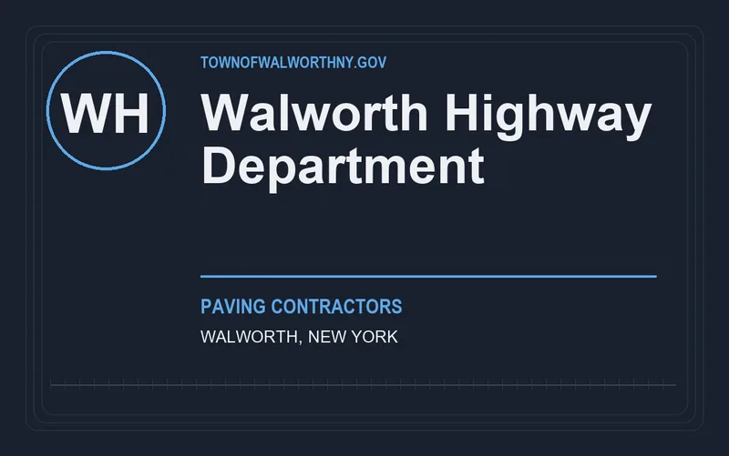Walworth Highway Department in Walworth, New York