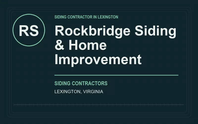 Rockbridge Siding & Home Improvement in Lexington, Virginia