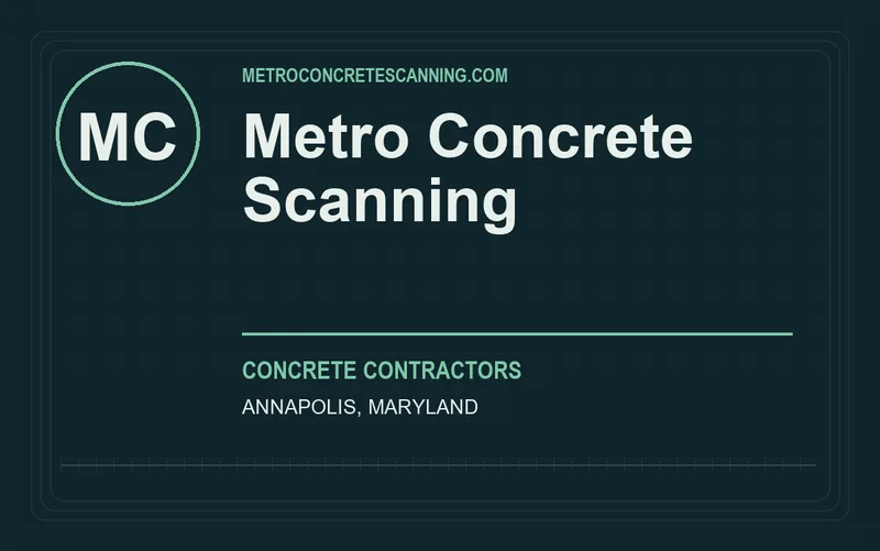 Metro Concrete Scanning in Annapolis, Maryland