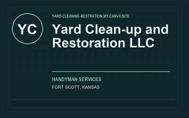 Yard Clean-up and Restoration LLC in Fort Scott, Kansas