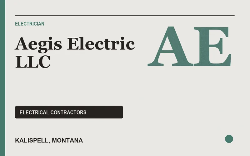 Aegis Electric LLC in Kalispell, Montana