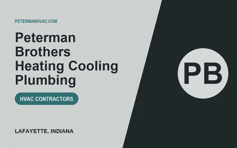 Peterman Brothers Heating Cooling Plumbing in Lafayette, Indiana