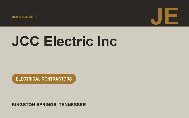 JCC Electric Inc in Kingston Springs, Tennessee