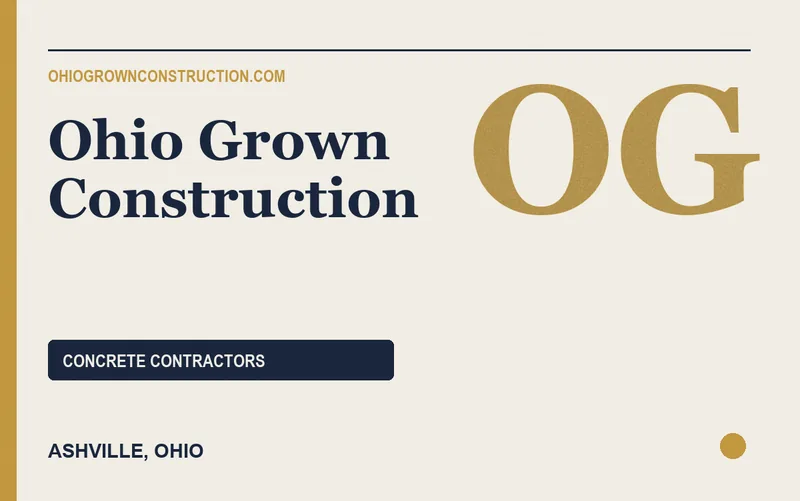 ohio grown construction in Ashville, Ohio