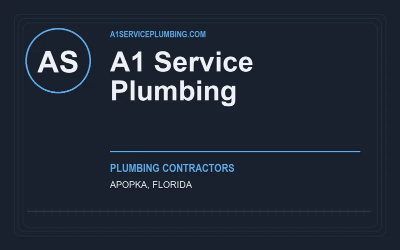 A1 Service Plumbing in Apopka, Florida