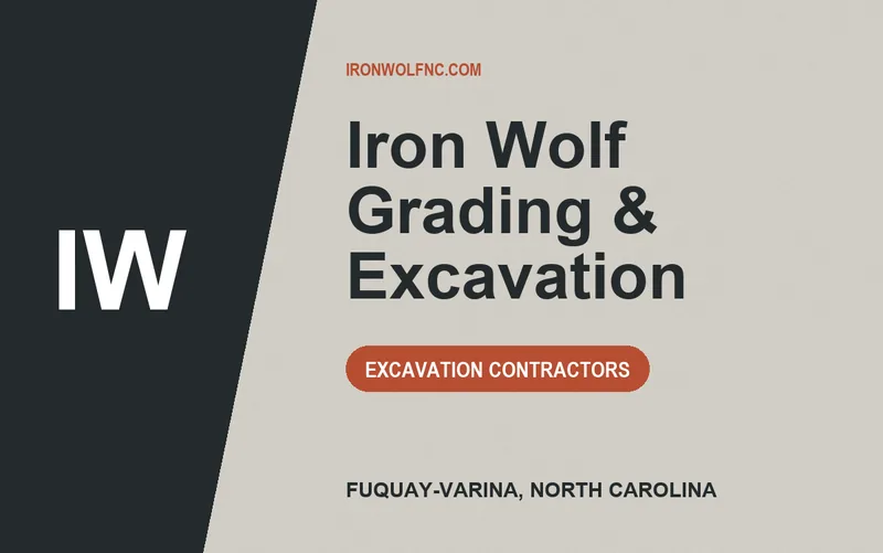 Iron Wolf Grading & Excavation in Fuquay-Varina, North Carolina
