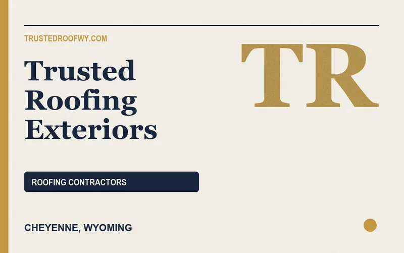 Trusted Roofing Exteriors in Cheyenne, Wyoming