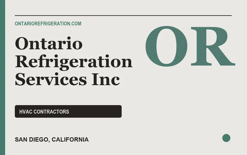 Ontario Refrigeration Services Inc in San Diego, California