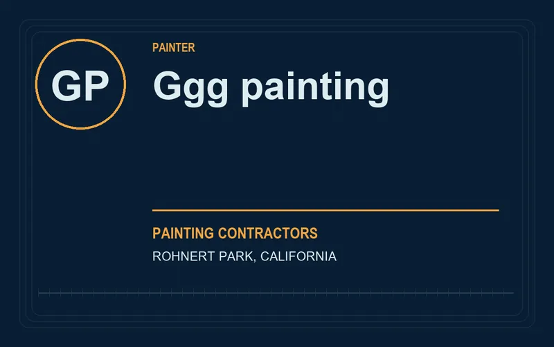 Ggg painting in Rohnert Park, California