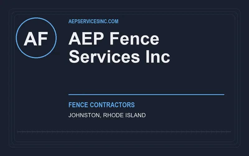 AEP Fence Services Inc in Johnston, Rhode Island
