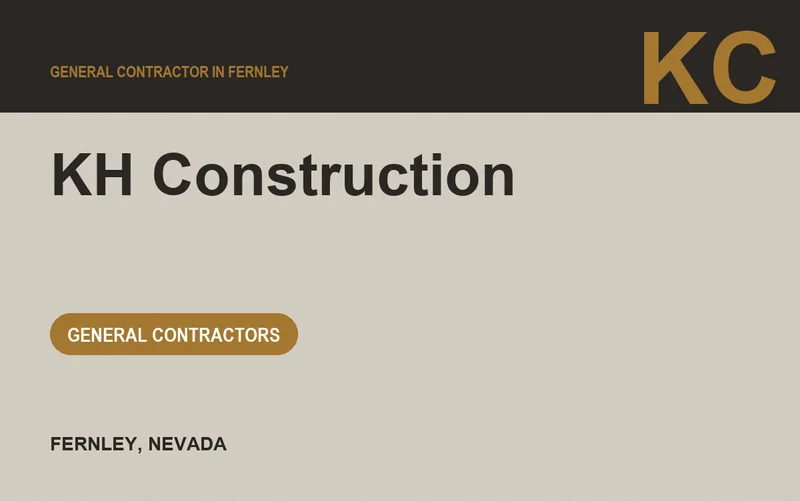 KH Construction in Fernley, Nevada