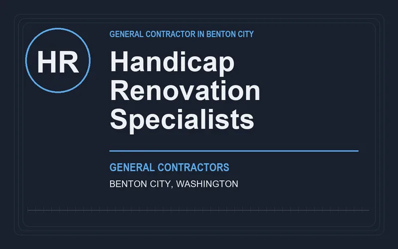 Handicap Renovation Specialists in Benton City, Washington