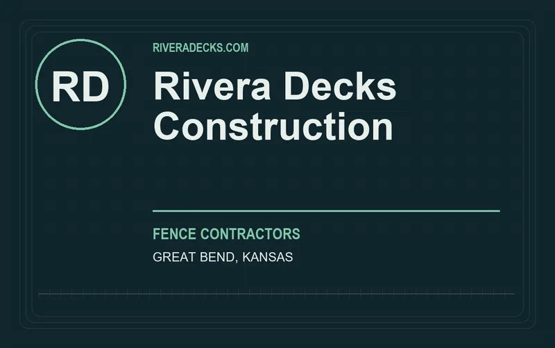 Rivera Decks Construction in Great Bend, Kansas