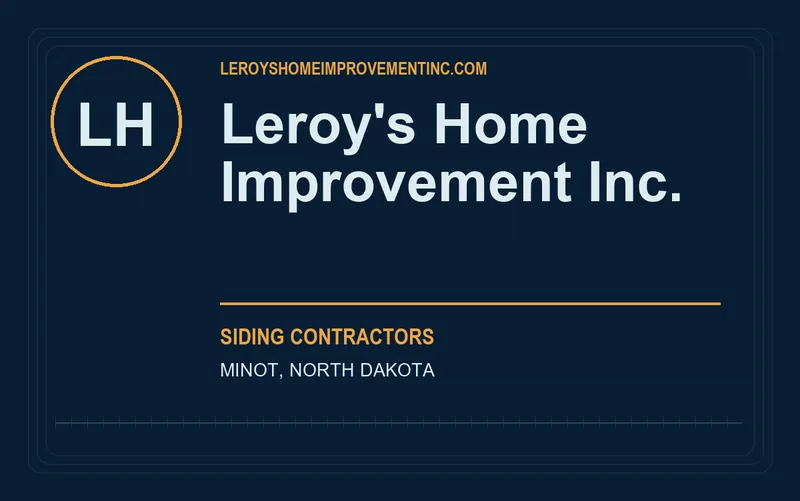 Leroy's Home Improvement Inc. in Minot, North Dakota