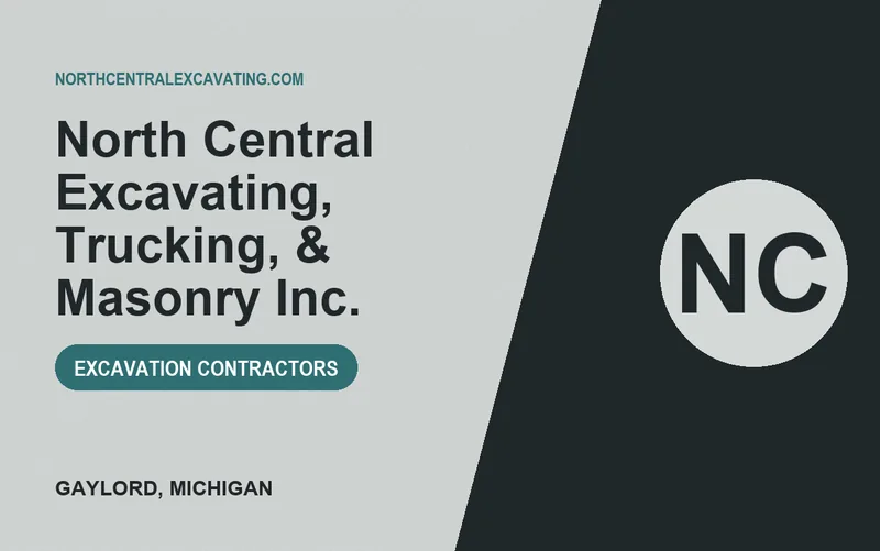 North Central Excavating, Trucking, & Masonry Inc. in Gaylord, Michigan