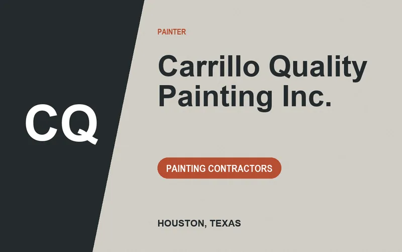 Carrillo Quality Painting Inc. in Houston, Texas