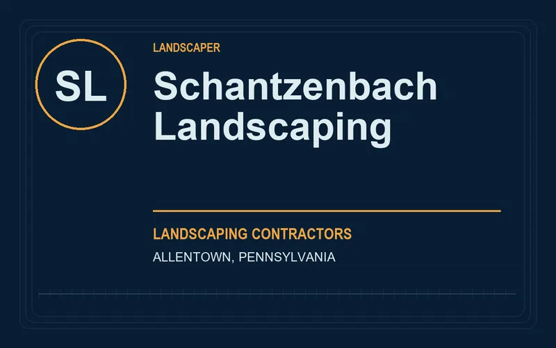 Schantzenbach Landscaping in Allentown, Pennsylvania