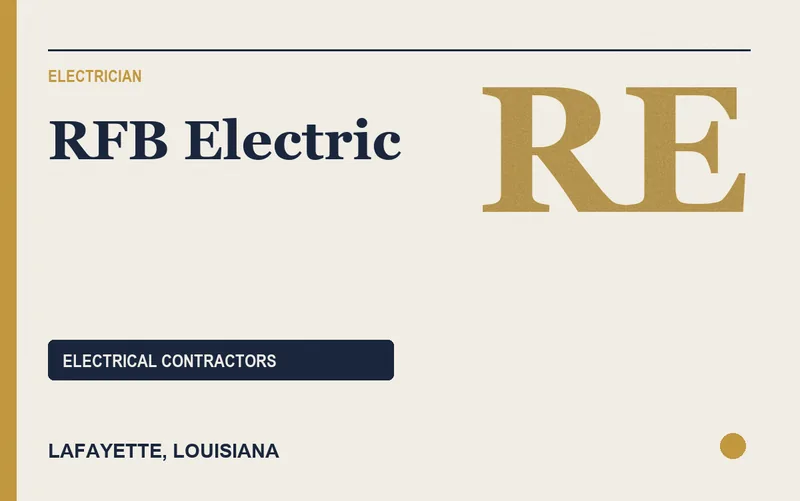 RFB Electric in Lafayette, Louisiana