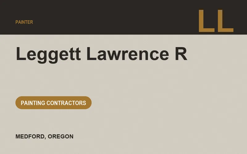 Leggett Lawrence R in Medford, Oregon