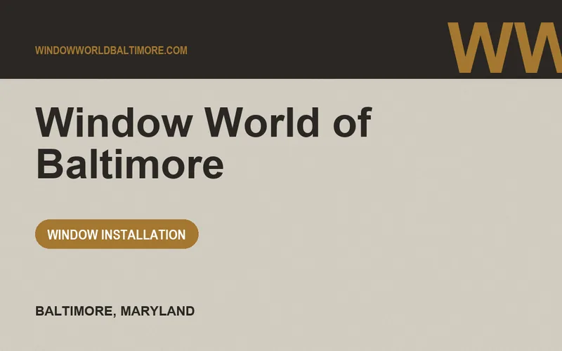 Window World of Baltimore in Baltimore, Maryland