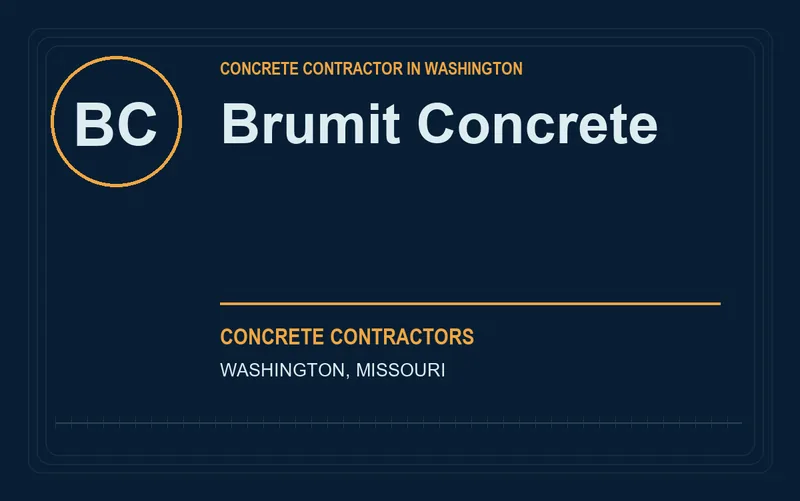 Brumit Concrete in Washington, Missouri