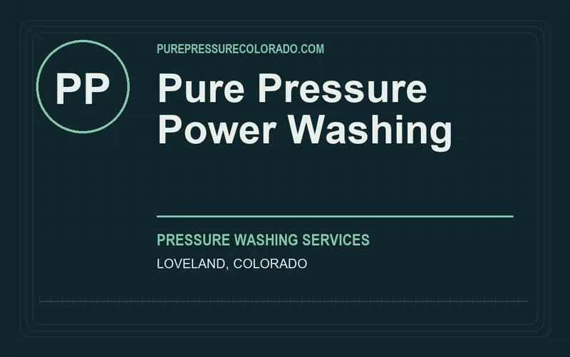 Pure Pressure Power Washing in Loveland, Colorado