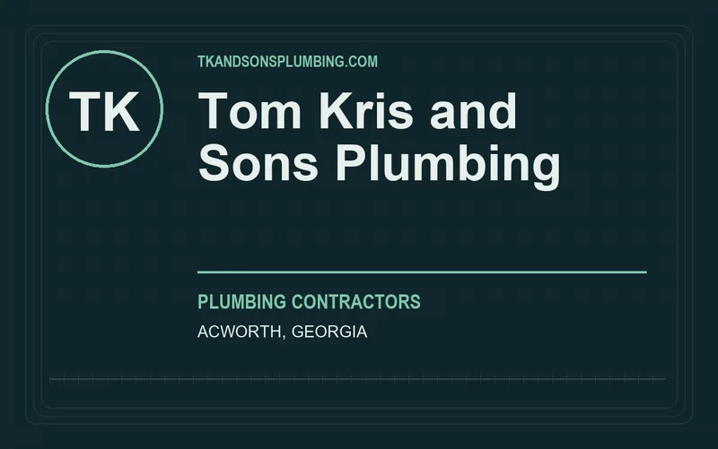 Tom Kris and Sons Plumbing in Acworth, Georgia