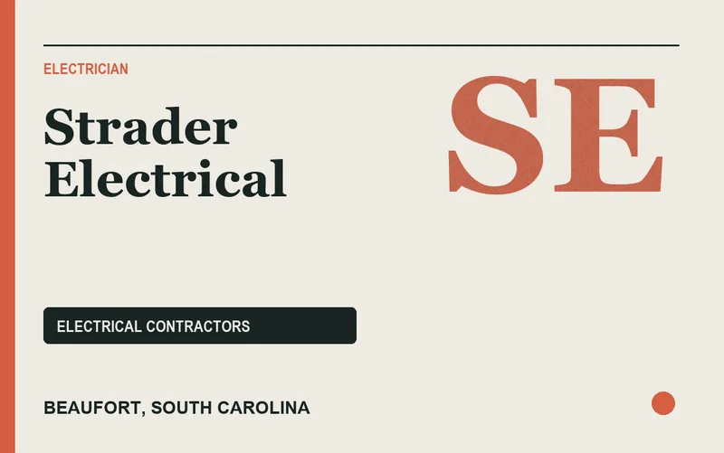 Strader Electrical in Beaufort, South Carolina