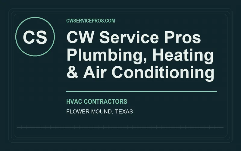 CW Service Pros Plumbing, Heating & Air Conditioning in Flower Mound, Texas
