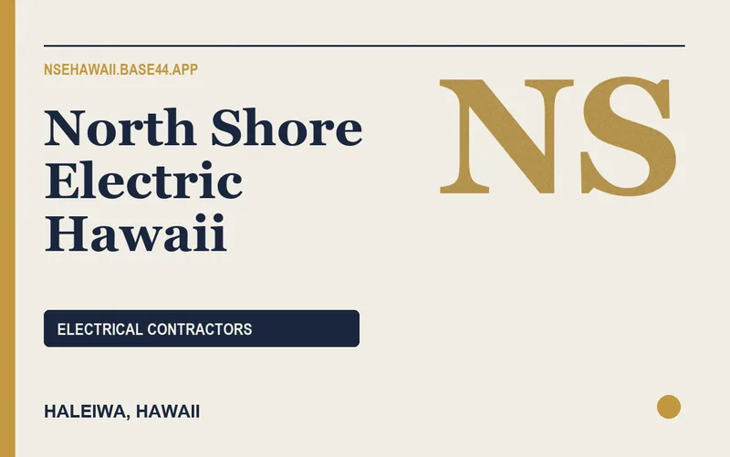North Shore Electric Hawaii in Haleiwa, Hawaii