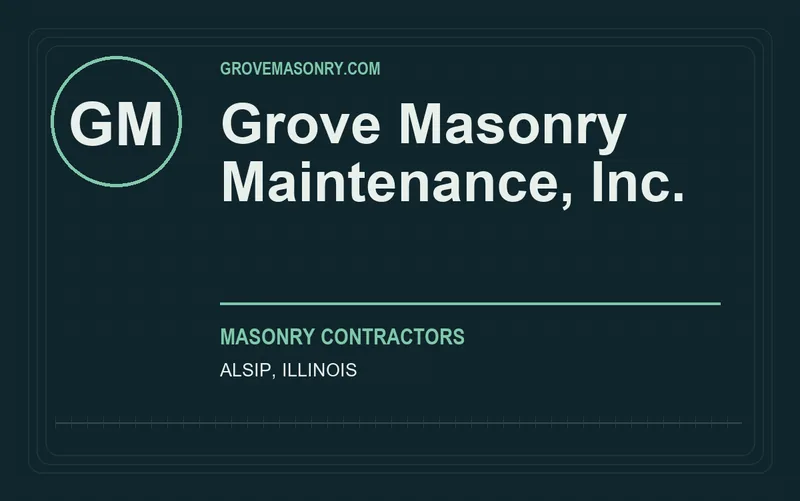 Grove Masonry Maintenance, Inc. in Alsip, Illinois