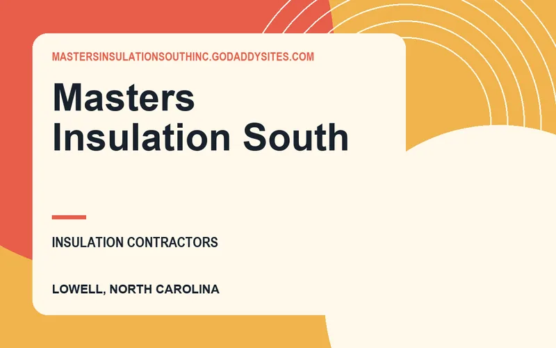 Masters Insulation South in Lowell, North Carolina