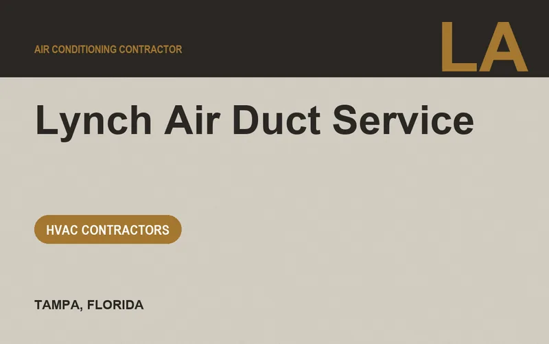 Lynch Air Duct Service in Tampa, Florida