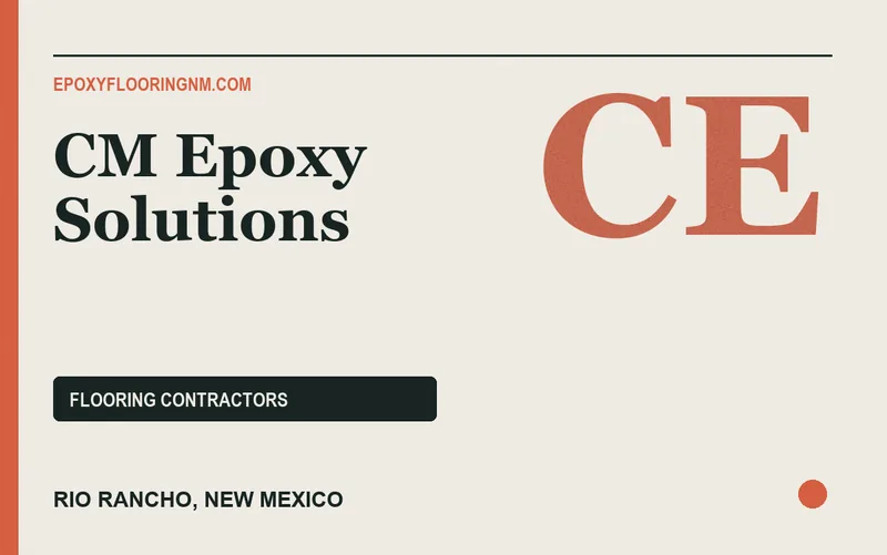 CM Epoxy Solutions in Rio Rancho, New Mexico