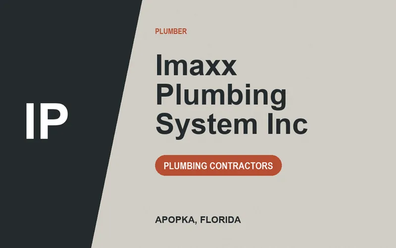 Imaxx Plumbing System Inc in Apopka, Florida