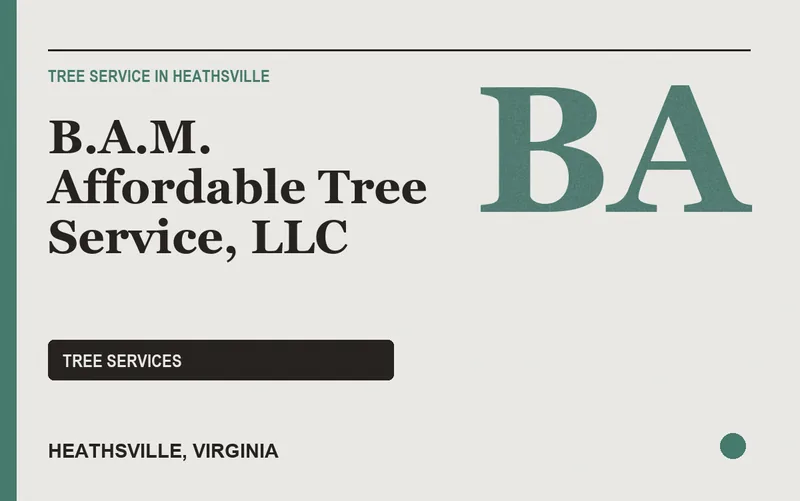 B.A.M. Affordable Tree Service, LLC in Heathsville, Virginia